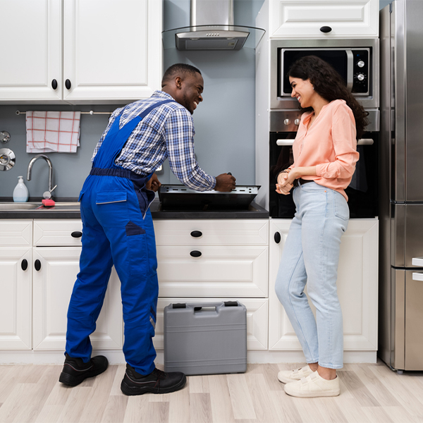 what kind of warranty do you offer on your cooktop repair services in Ionia Iowa